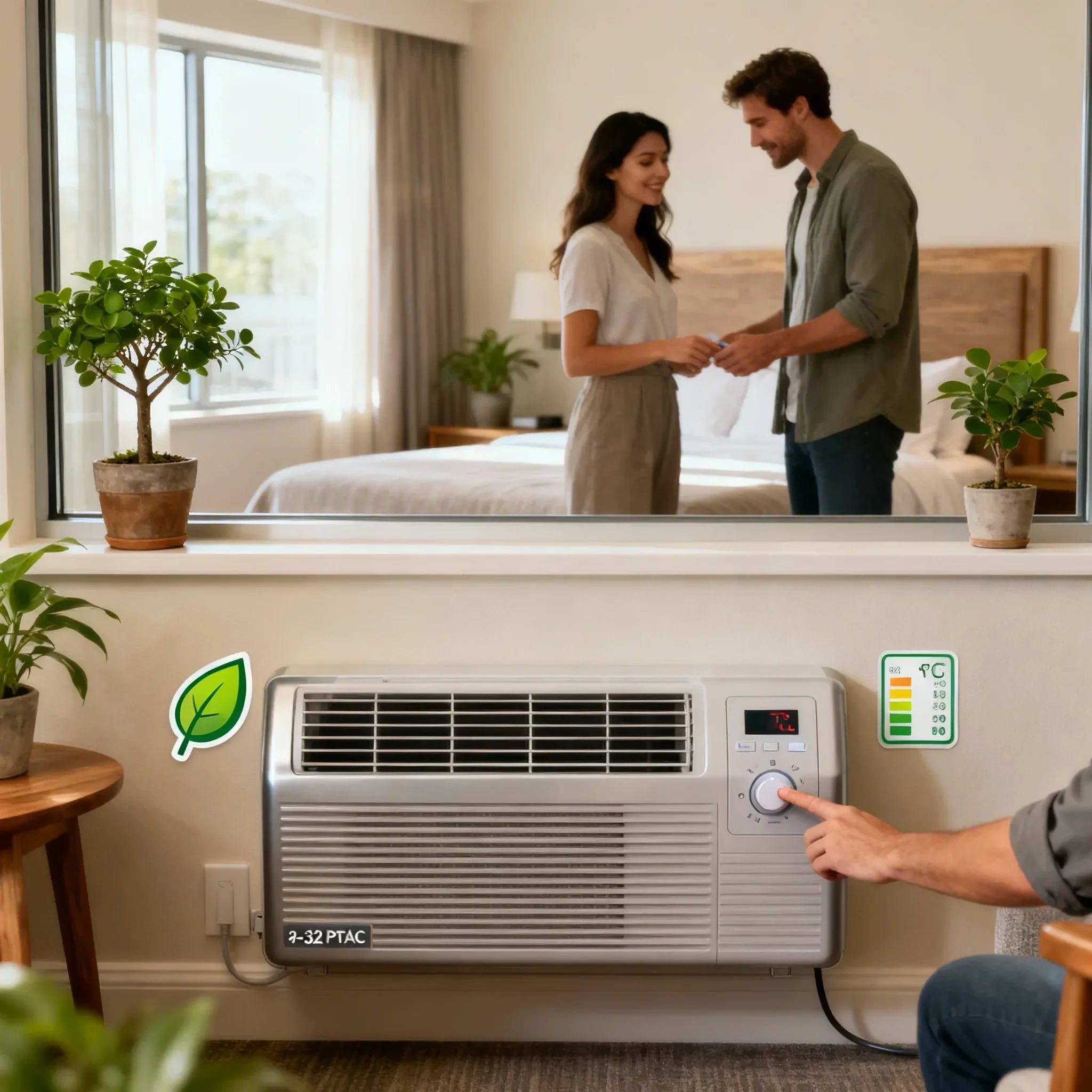R-32 PTACs in Hotels & Apartments — Sustainability That Guests Notice