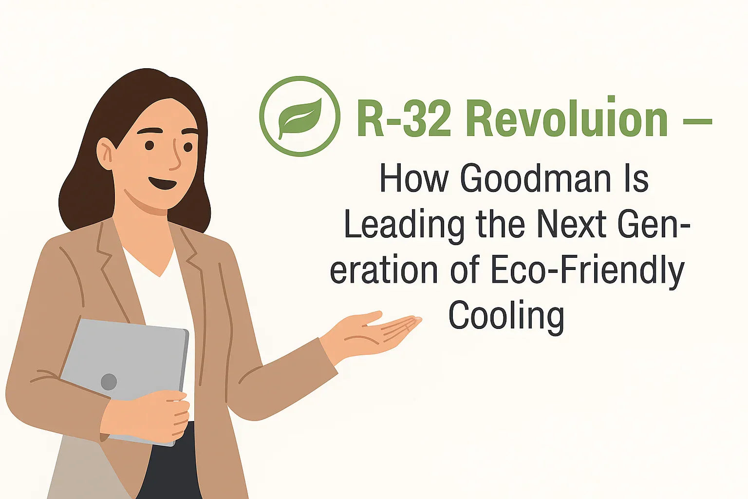 R-32 Revolution — How Goodman Is Leading the Next Generation of Eco-Friendly Cooling