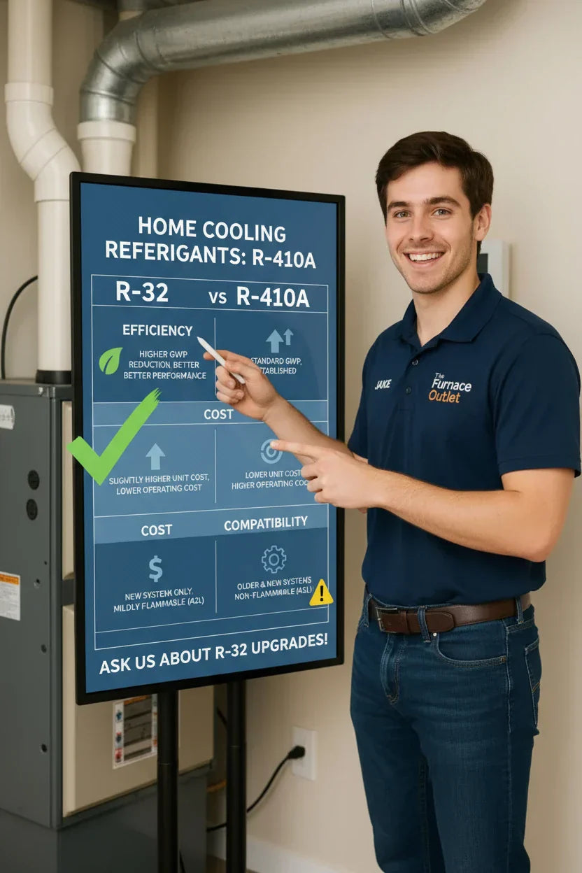 R-32 vs. R-410A Real-World Efficiency, Cost & Compatibility Compared