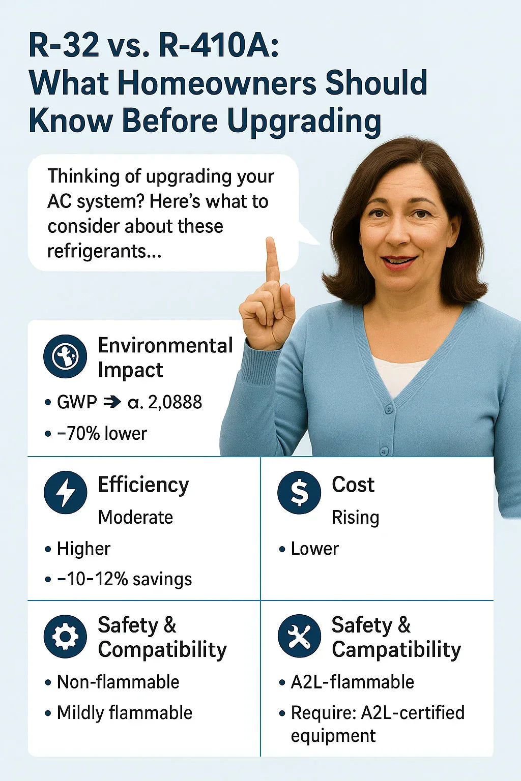 R-32 vs. R-410A: What Homeowners Should Know Before Upgrading