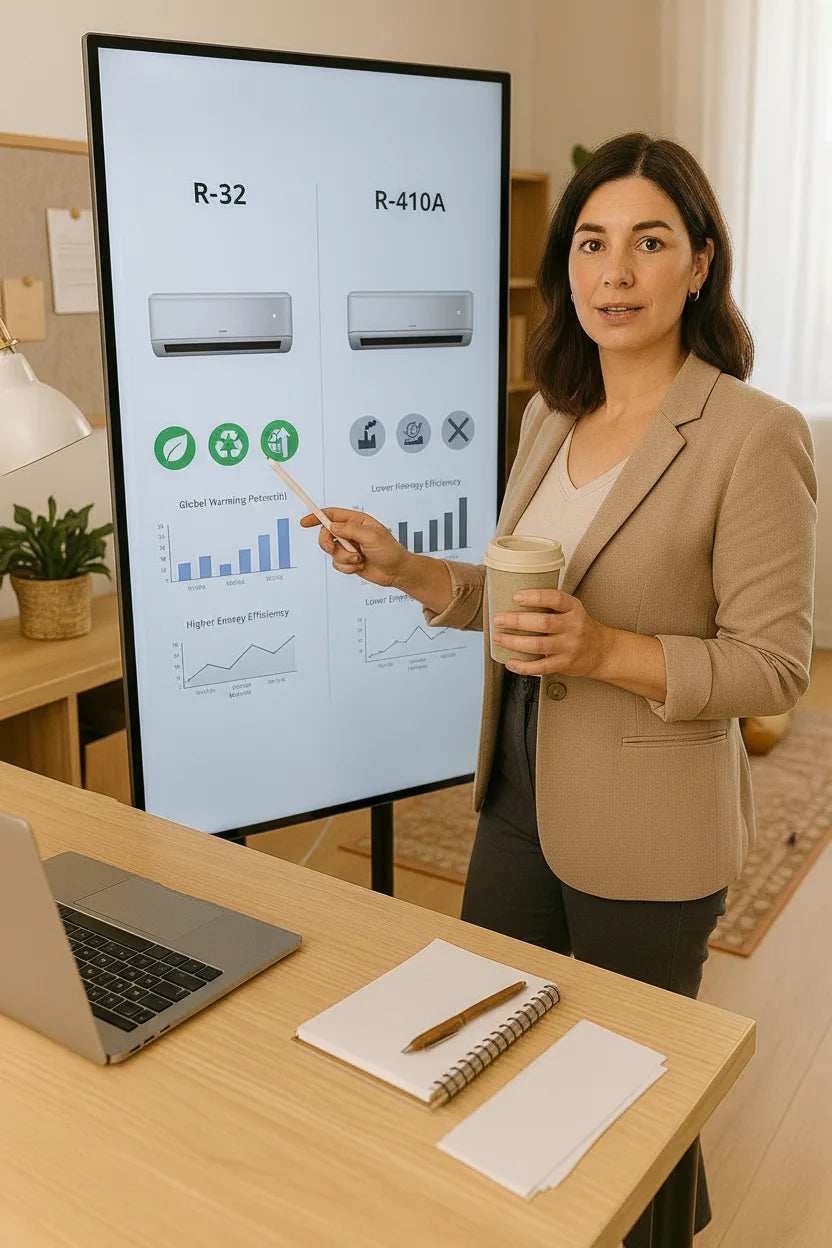 R-32 vs. R-410A Why Savvy Chooses R-32 for Sustainable Cooling