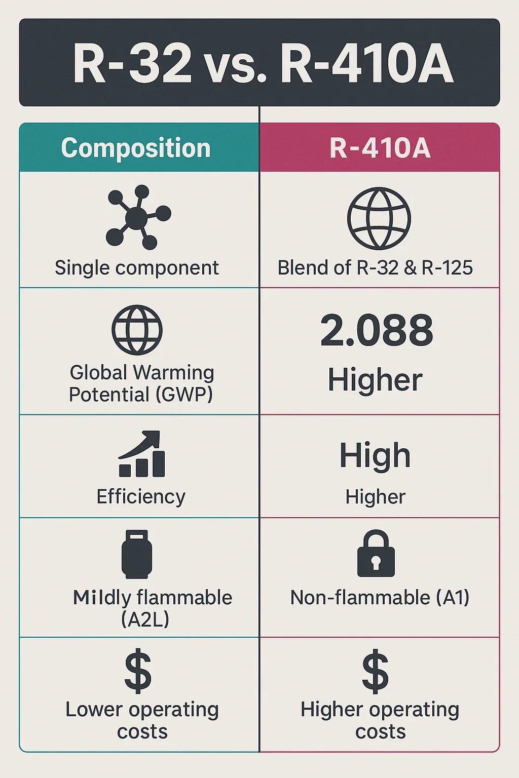 R-32 vs. R-410A Why the Switch Matters for Homeowners
