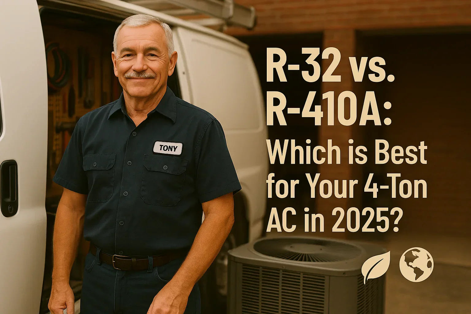 R-32 vs. R-410A for 4-Ton AC Systems What Homeowners Need to Know in 2025