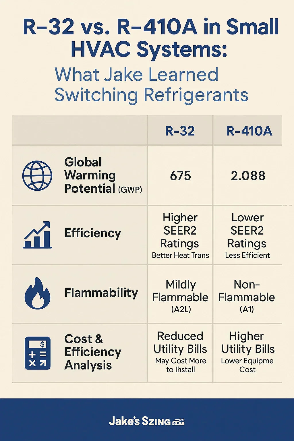 R-32 vs. R-410A in Small HVAC Systems: What Jake Learned Switching Refrigerants