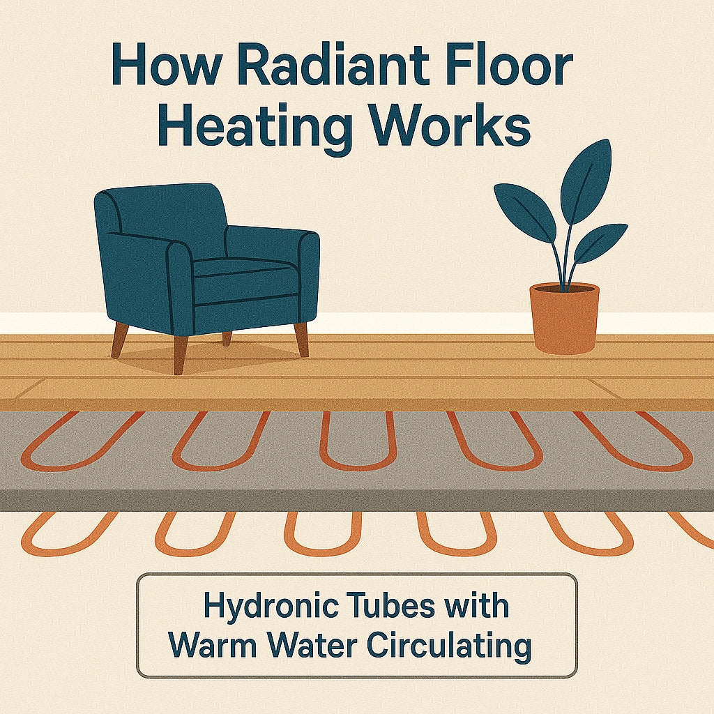 Cold Climate Heat Pumps and Radiant Floor Heating: Can They Work Together?