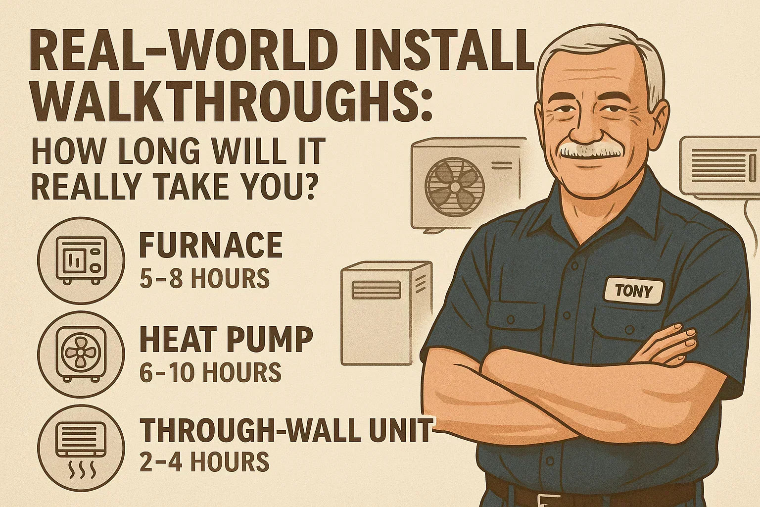 Real-World Install Walkthroughs How Long Will It Really Take You