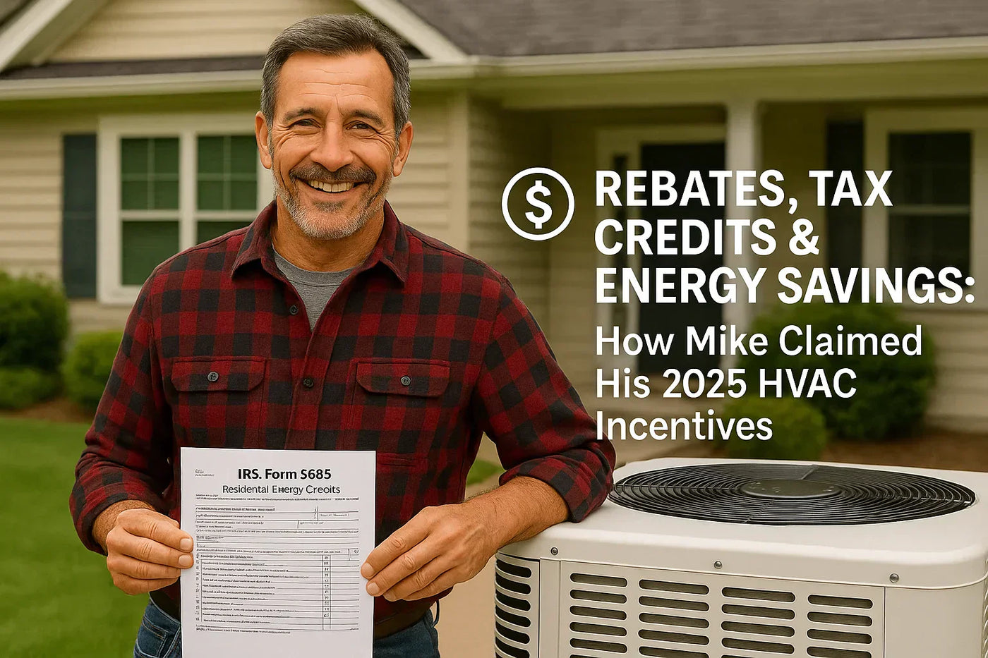 How Mike Claimed His 2025 HVAC Incentives: Rebates, Tax Credits, and Energy Savings