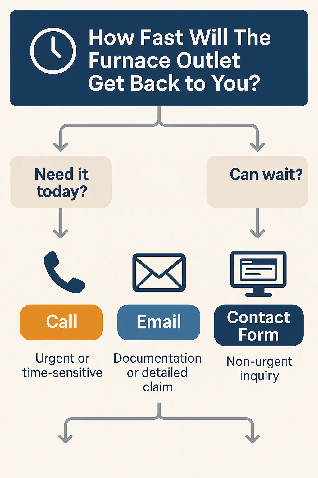 Response Times Explained: How Fast Will The Furnace Outlet Get Back to You?