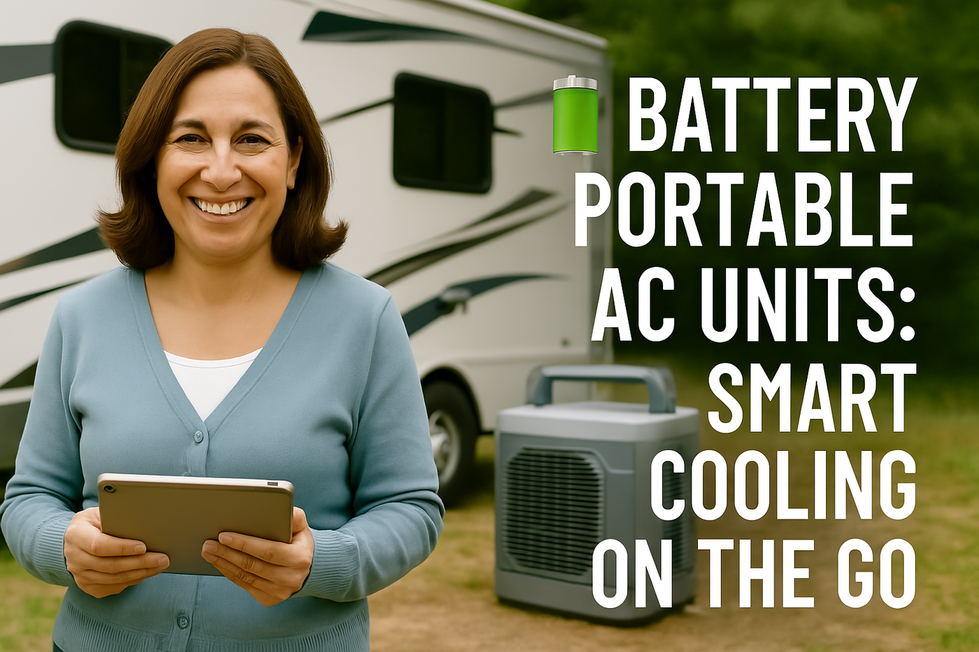 🔋 Battery Portable AC Units: Smart Cooling On the Go