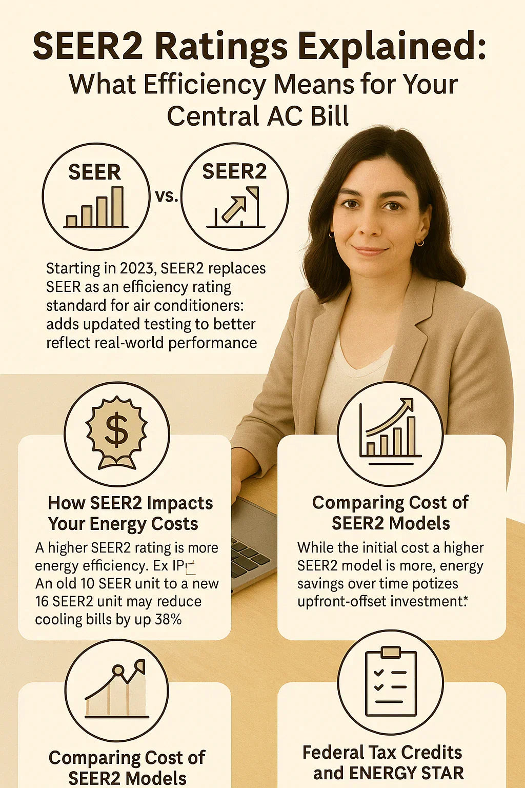 SEER2 Ratings Explained What Efficiency Means for Your Central AC Bill