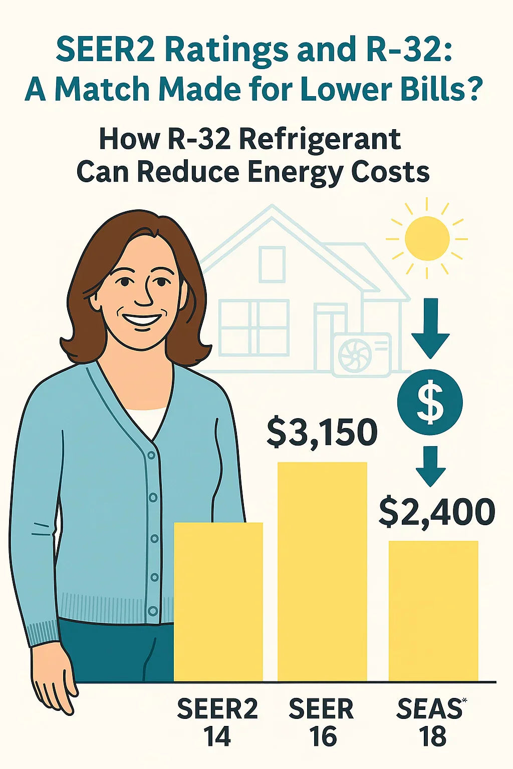 SEER2 Ratings and R-32: A Match Made for Lower Bills?