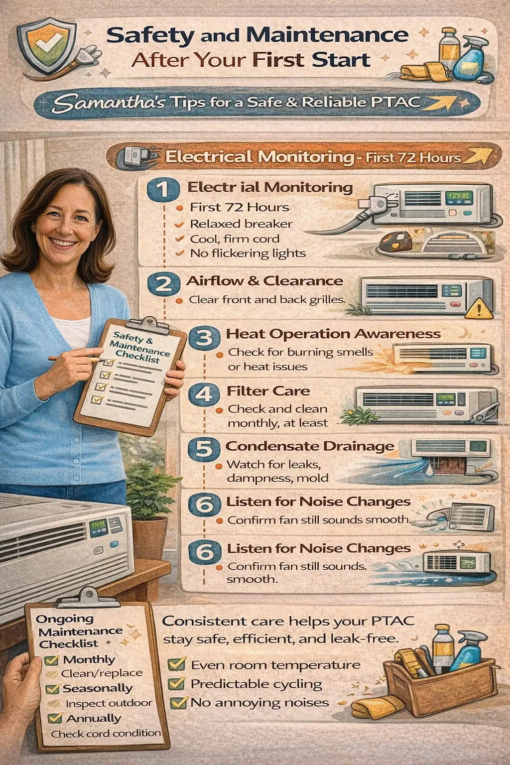 Safety and Maintenance After Your First Start