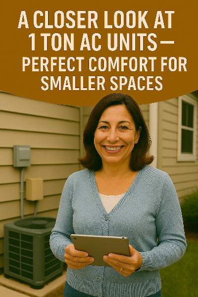 A Closer Look at 1 Ton AC Units — Perfect Comfort for Smaller Spaces