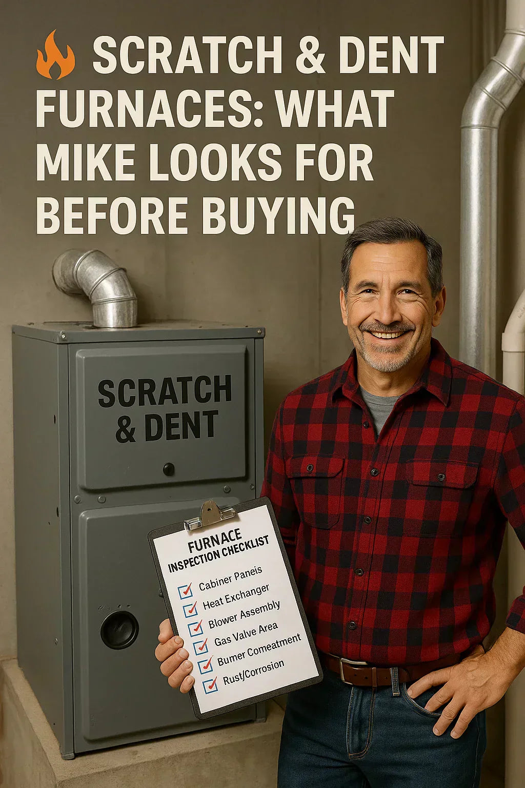 Scratch & Dent Furnaces: What Mike Looks for Before Buying