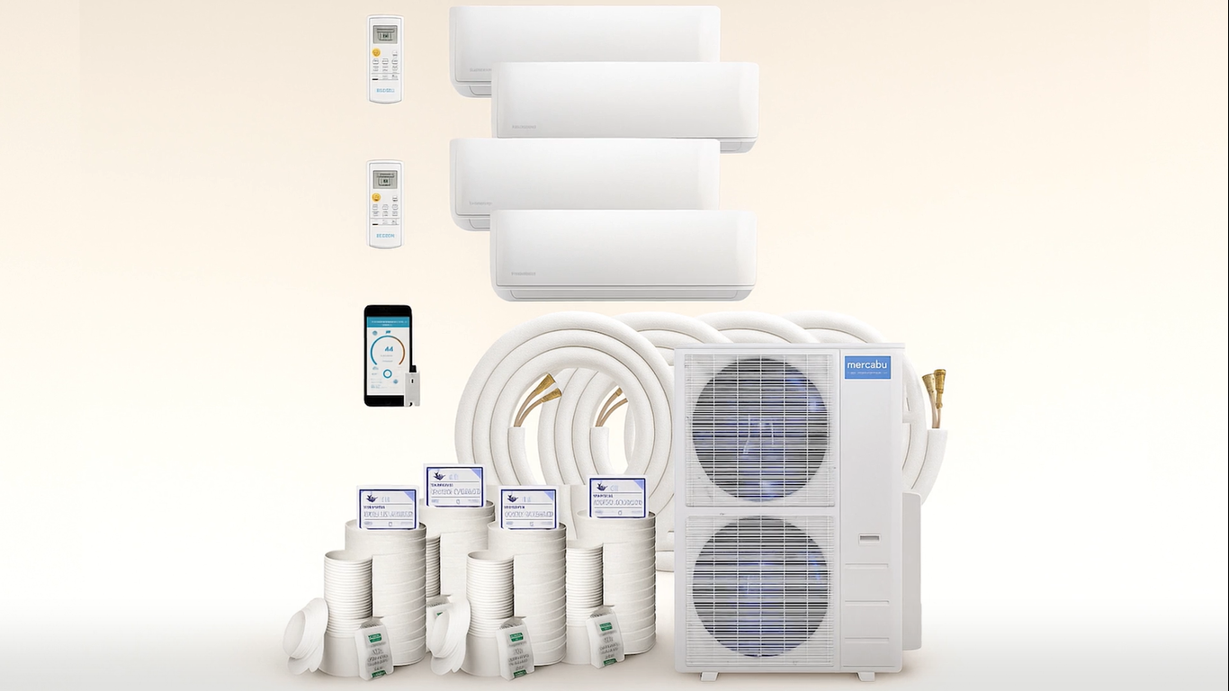 MRCOOL DIY Mini-Split Series 5th Generation 48,000 BTU 4-Zone Wall Mounted 