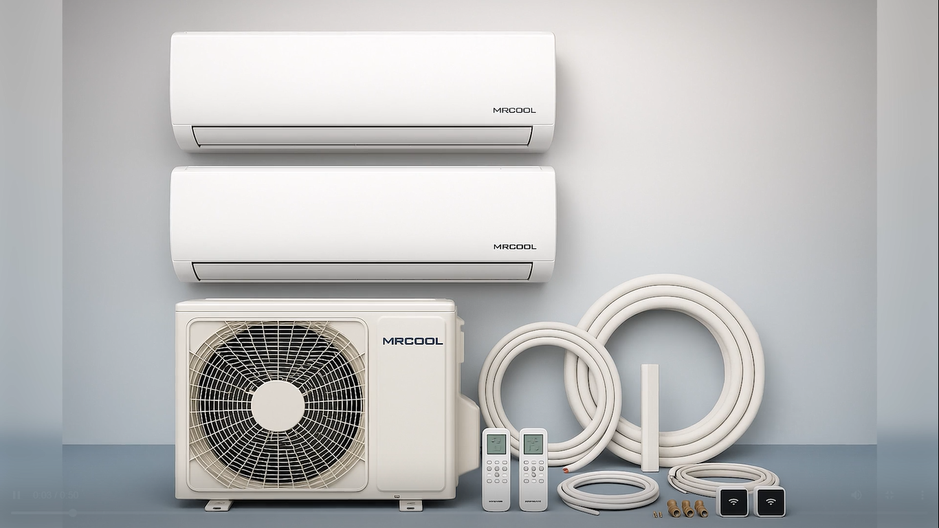 MRCOOL DIY Mini-Split Series 5th Generation 27,000 BTU 2-Zone Wall Mounted