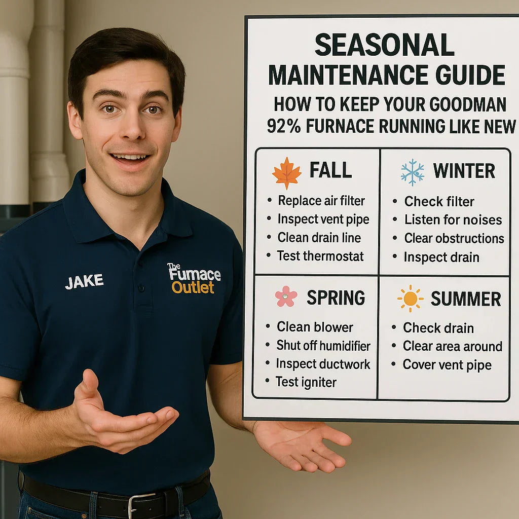 Seasonal Maintenance Guide: How to Keep Your Goodman 92% Furnace Running Like New