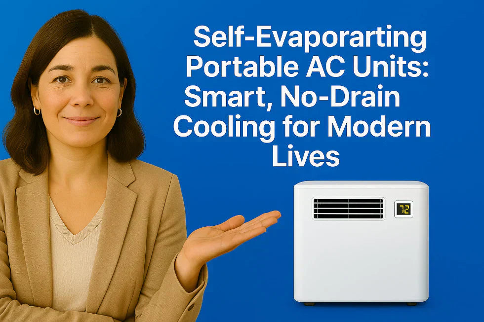Self-Evaporating Portable AC Units: Smart, No‑Drain Cooling for Modern Lives