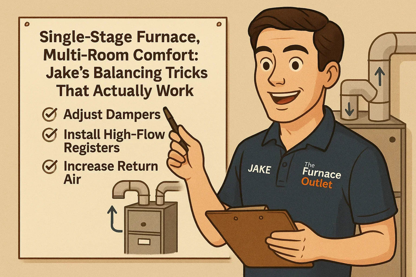 Single-Stage Furnace, Multi-Room Comfort: Jake’s Balancing Tricks That Actually Work