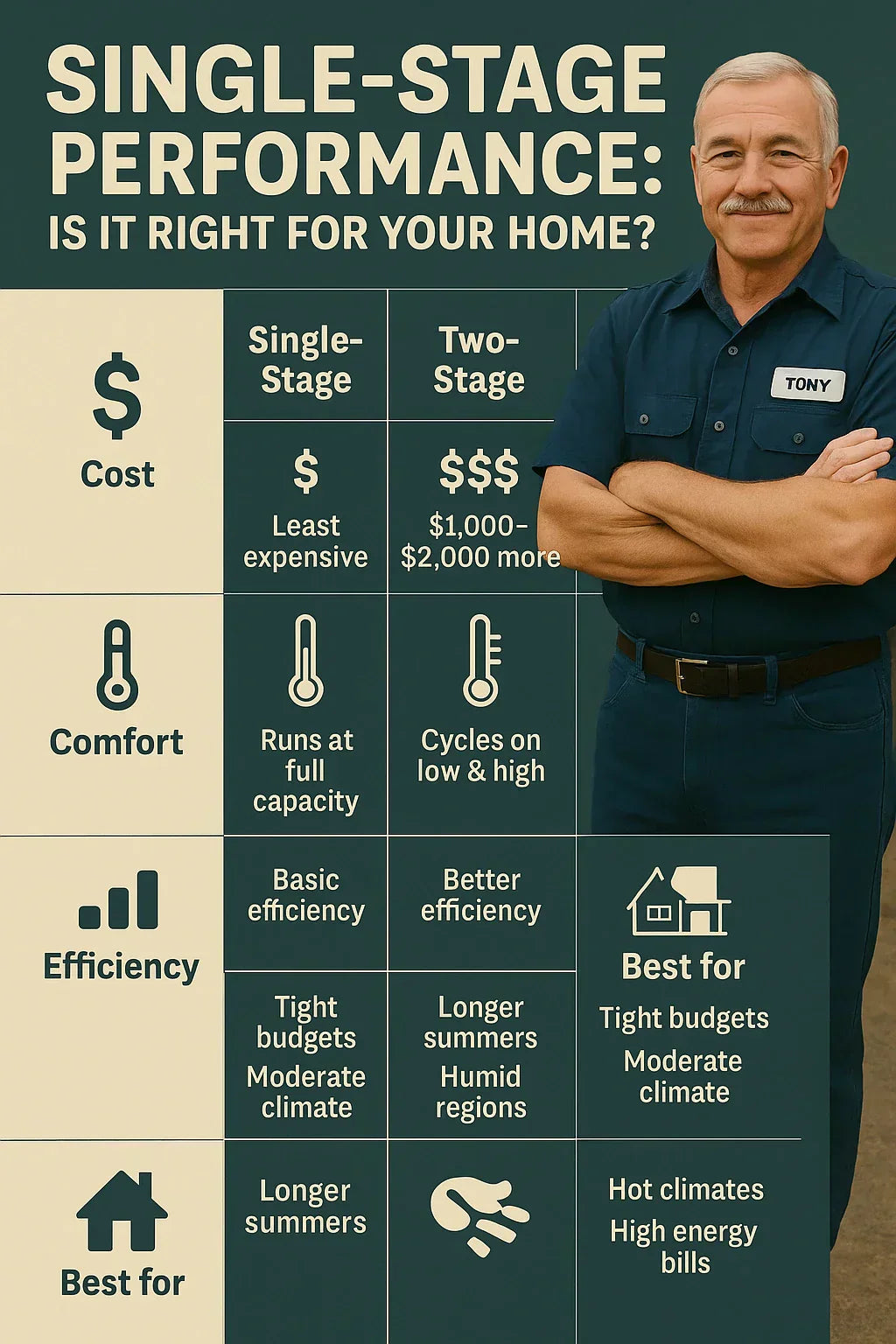 Single-Stage Performance: Is It Right for Your Home?