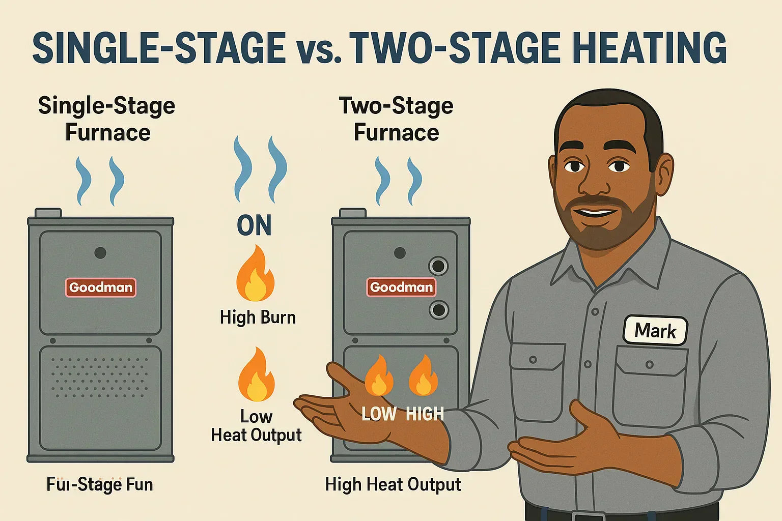 Single-Stage vs. Two-Stage Heating: What’s the Difference and Does It Matter?