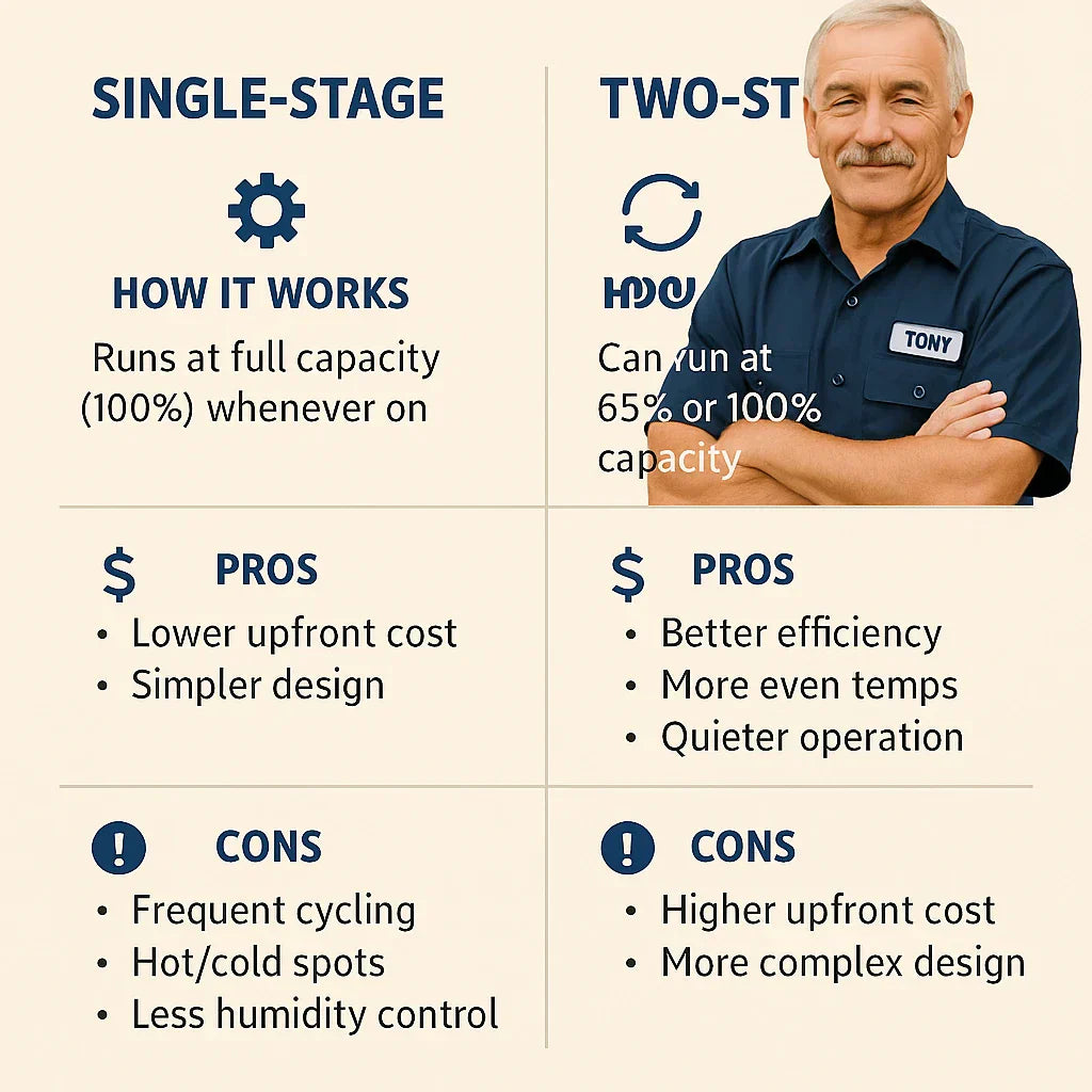 Single-Stage vs. Two-Stage Packaged Systems: Which Is Best for Commercial Comfort?