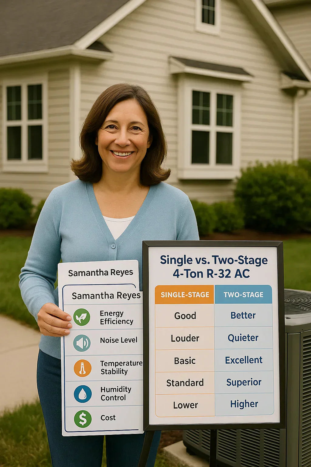 Single vs. Two-Stage 4-Ton R-32 ACs: Which Should You Choose?