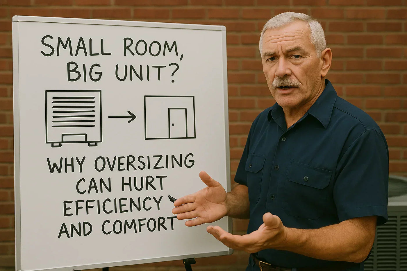 Small Room, Big Unit? Why Oversizing Can Hurt Efficiency and Comfort