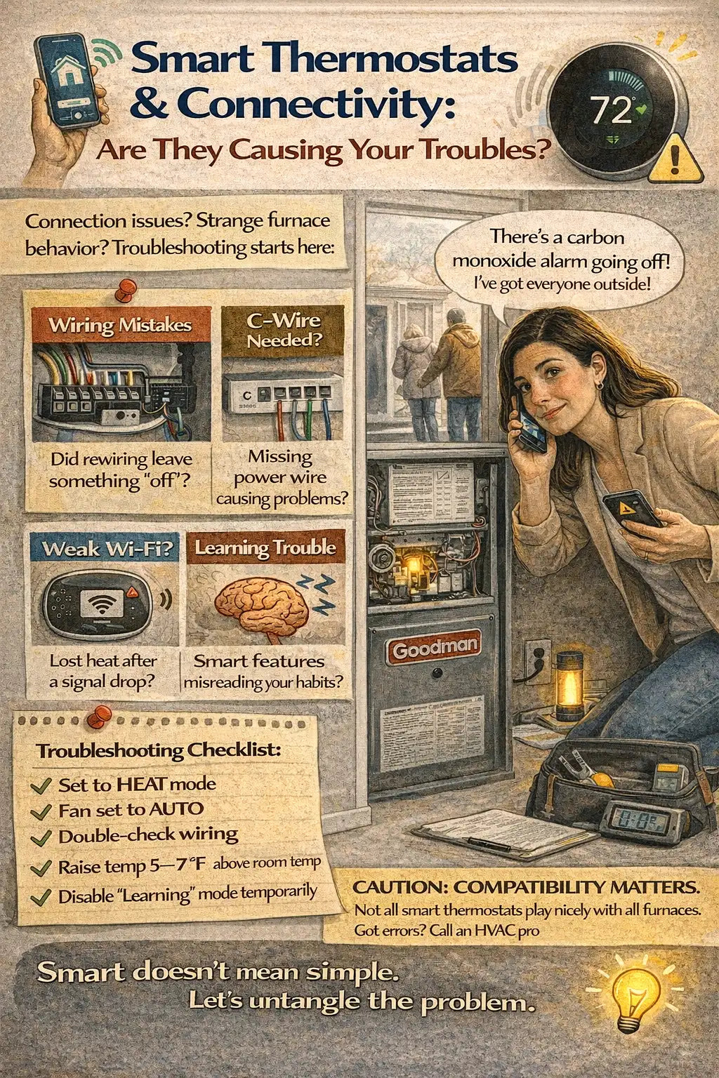 Smart Thermostats & Connectivity: Are They Causing Your Troubles?