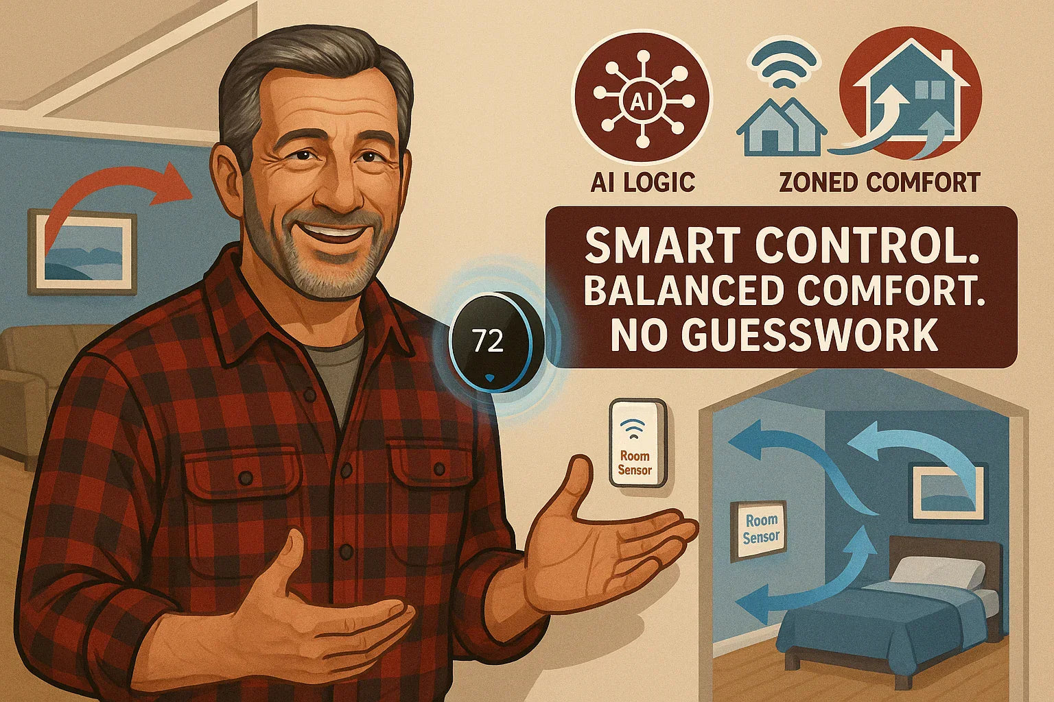 Smart Thermostats & Control Logic — When Tech Helps Balance a Slightly Off System
