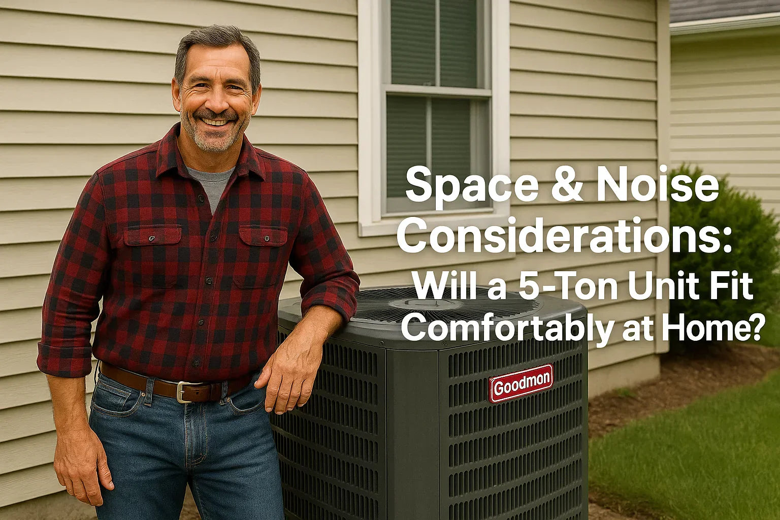 Space & Noise Considerations Will a 5-Ton Unit Fit Comfortably at Home