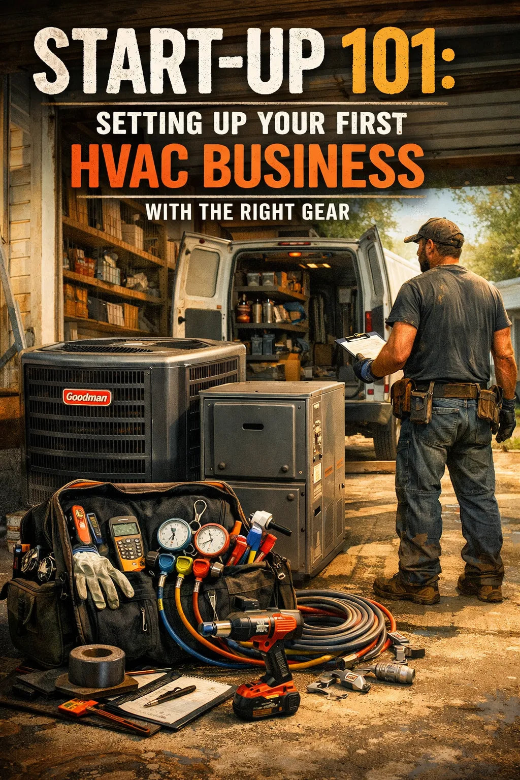 Start-Up 101: Setting Up Your First HVAC Business With the Right Gear