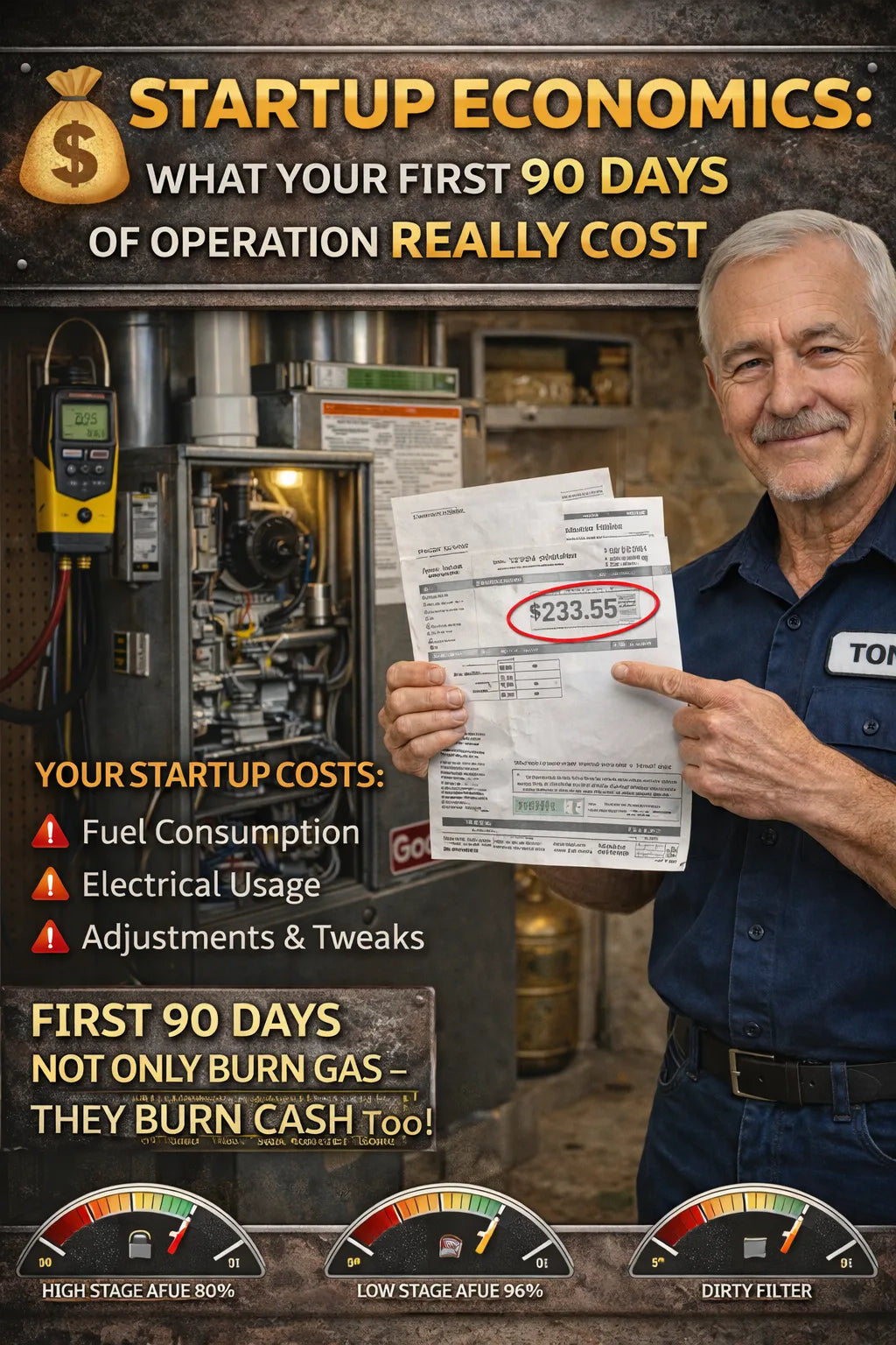 Startup Economics: What Your First 90 Days of Operation Really Cost