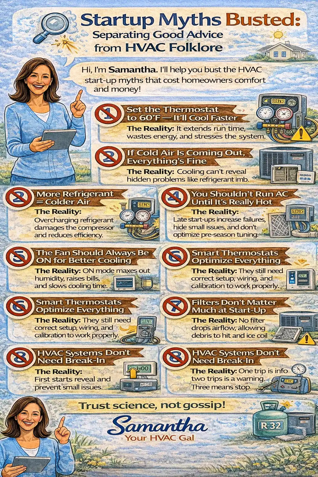 Startup Myths Busted: Separating Good Advice from HVAC Folklore