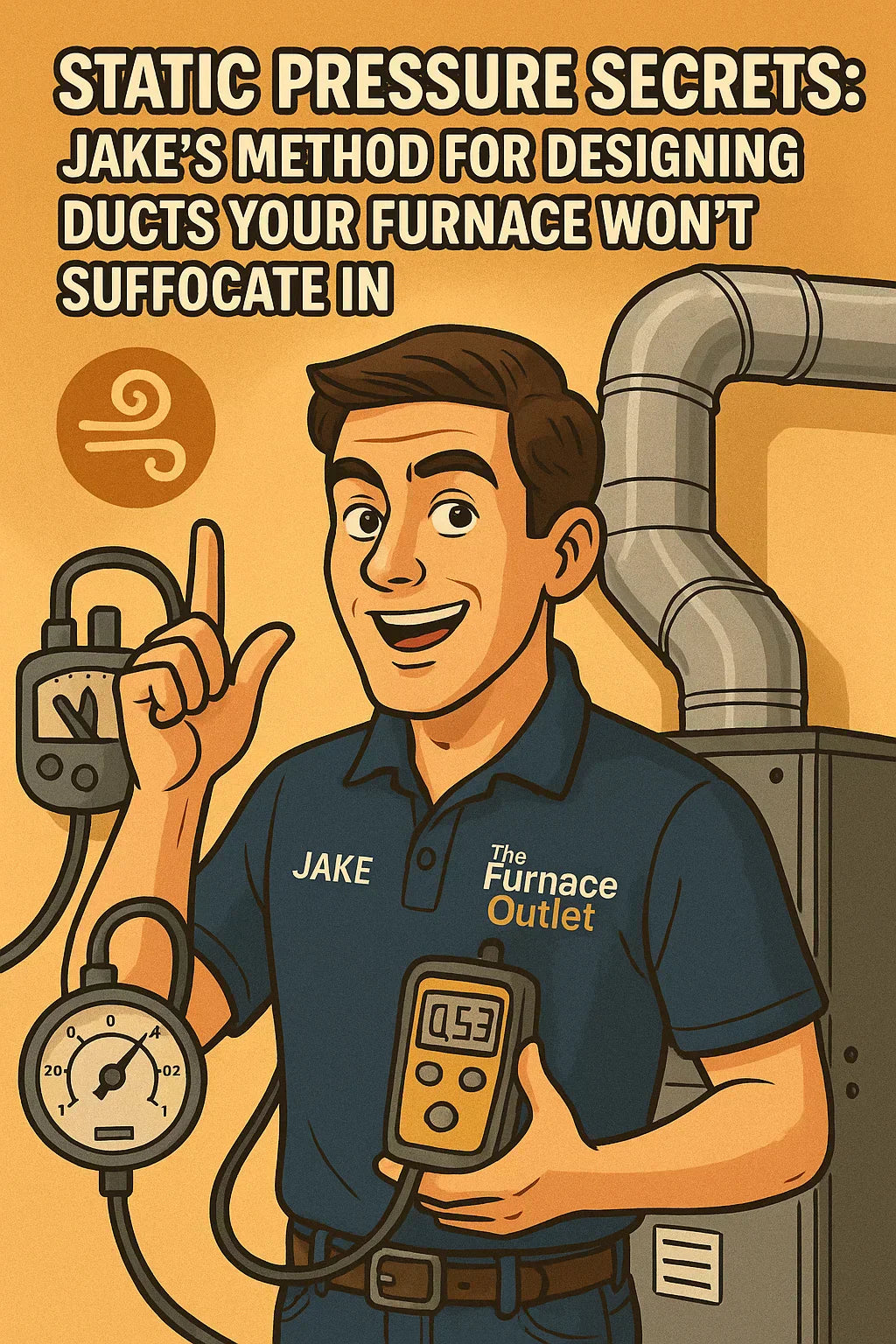 Static Pressure Secrets: Jake’s Method for Designing Ducts Your Furnace Won’t Suffocate In