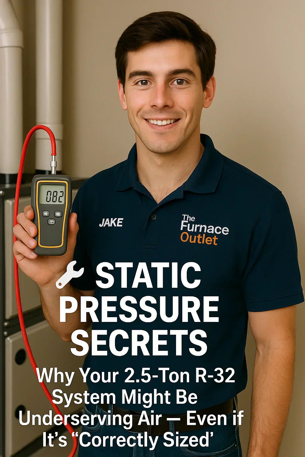 Static Pressure Secrets: Why Your 2.5-Ton R-32 System Might Be Underserving Air — Even if It's “Correctly Sized”