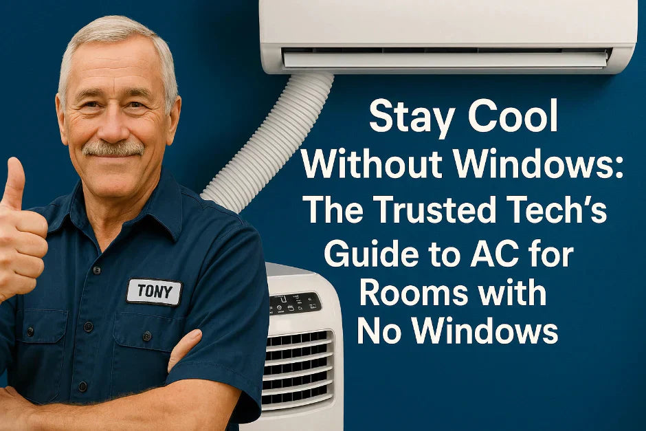 Stay Cool Without Windows: The Trusted Tech’s Guide to AC for Rooms with No Windows