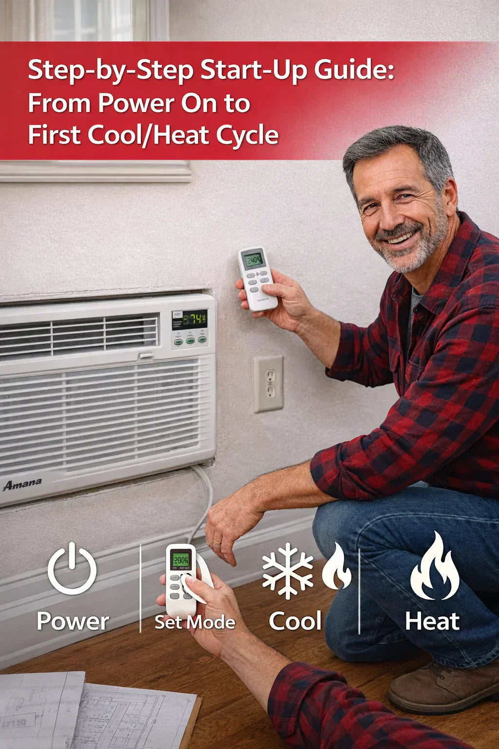 Step-by-Step Start-Up Guide: From Power On to First Cool/Heat Cycle