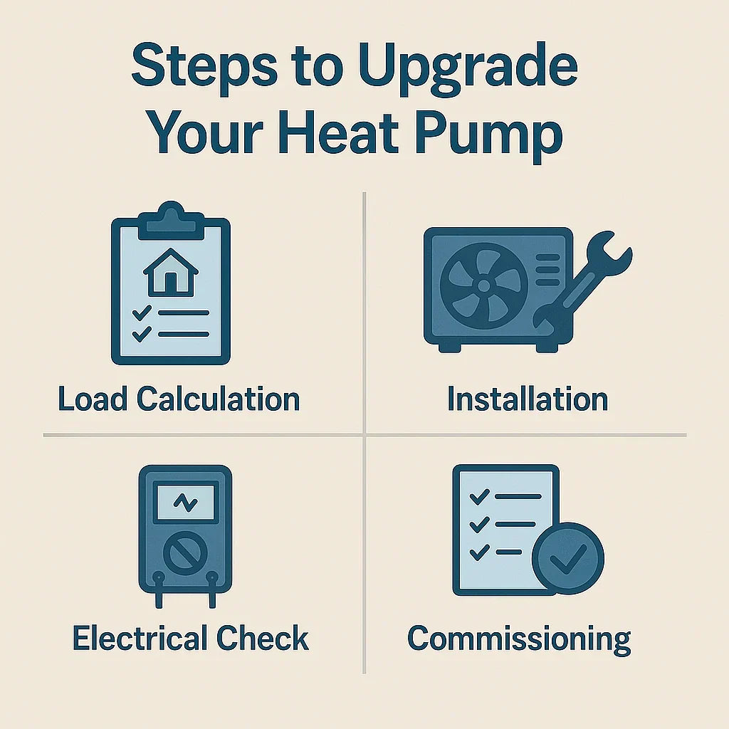 How to Upgrade an Existing Heat Pump to a Cold Climate Model
