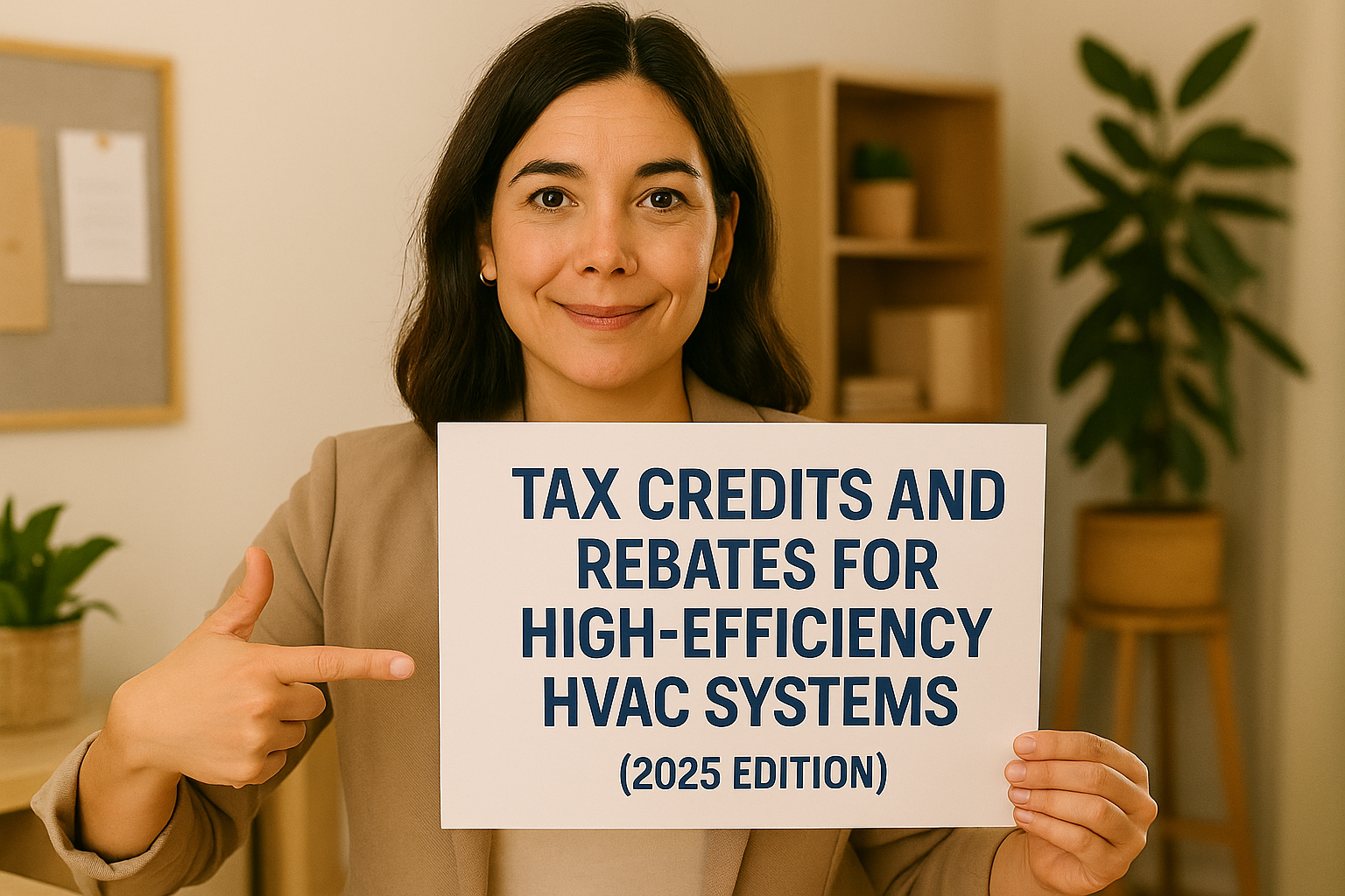 Tax Credits and Rebates for High-Efficiency HVAC Systems (2025 Edition)