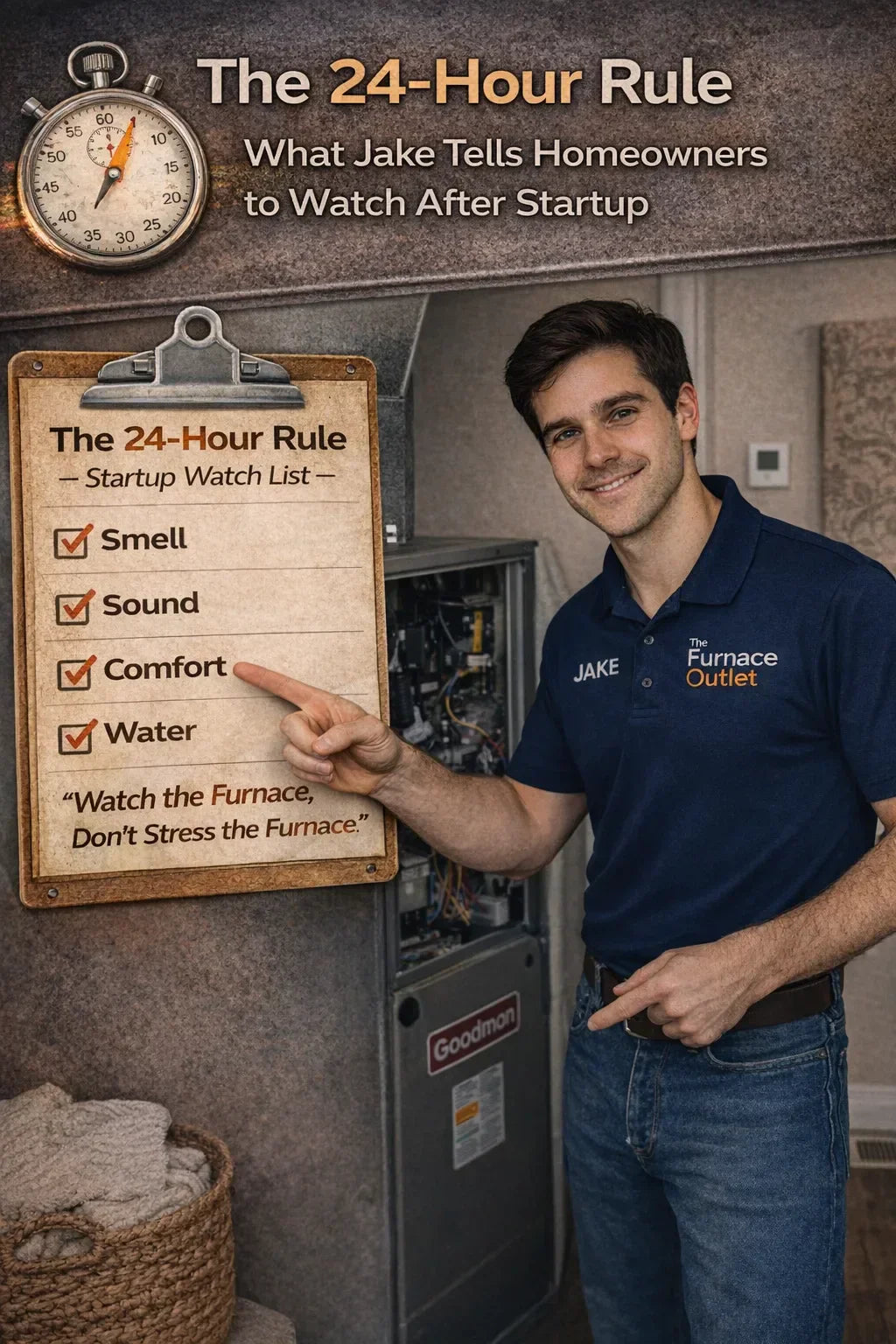 The 24-Hour Rule What Jake Tells Homeowners to Watch After Startup