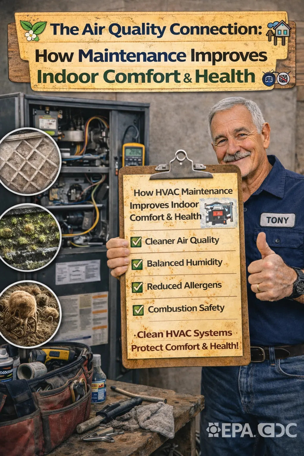 The Air Quality Connection: How Maintenance Improves Indoor Comfort & Health