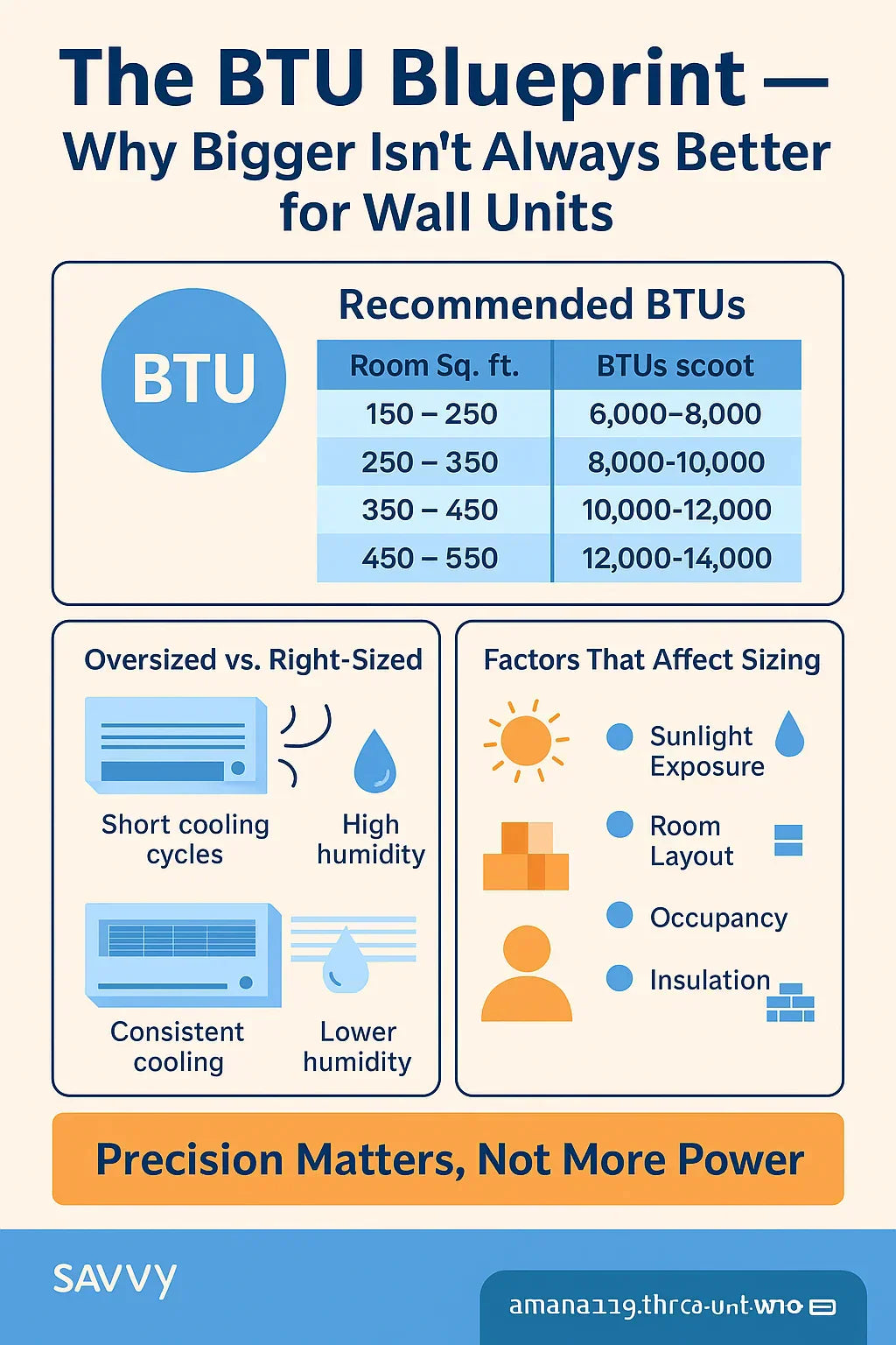 The BTU Blueprint — Why Bigger Isn’t Always Better for Wall Units
