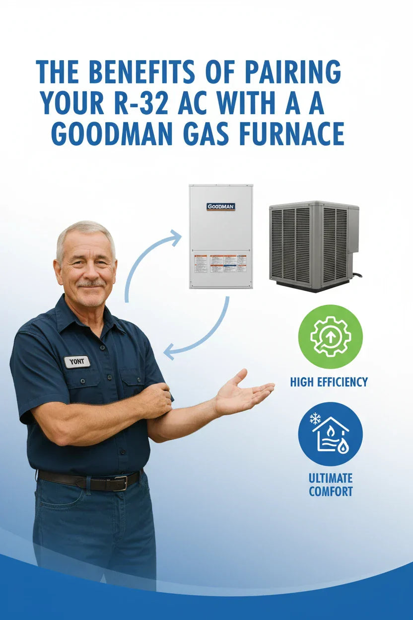 The Benefits of Pairing Your R-32 AC with a Goodman Gas Furnace
