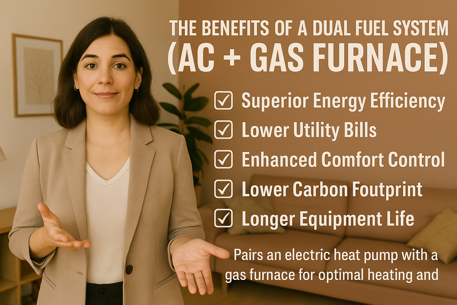 The Benefits of a Dual Fuel System (AC + Gas Furnace)