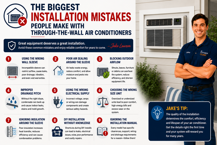 The Biggest Installation Mistakes People Make with Through-the-Wall Air Conditioners