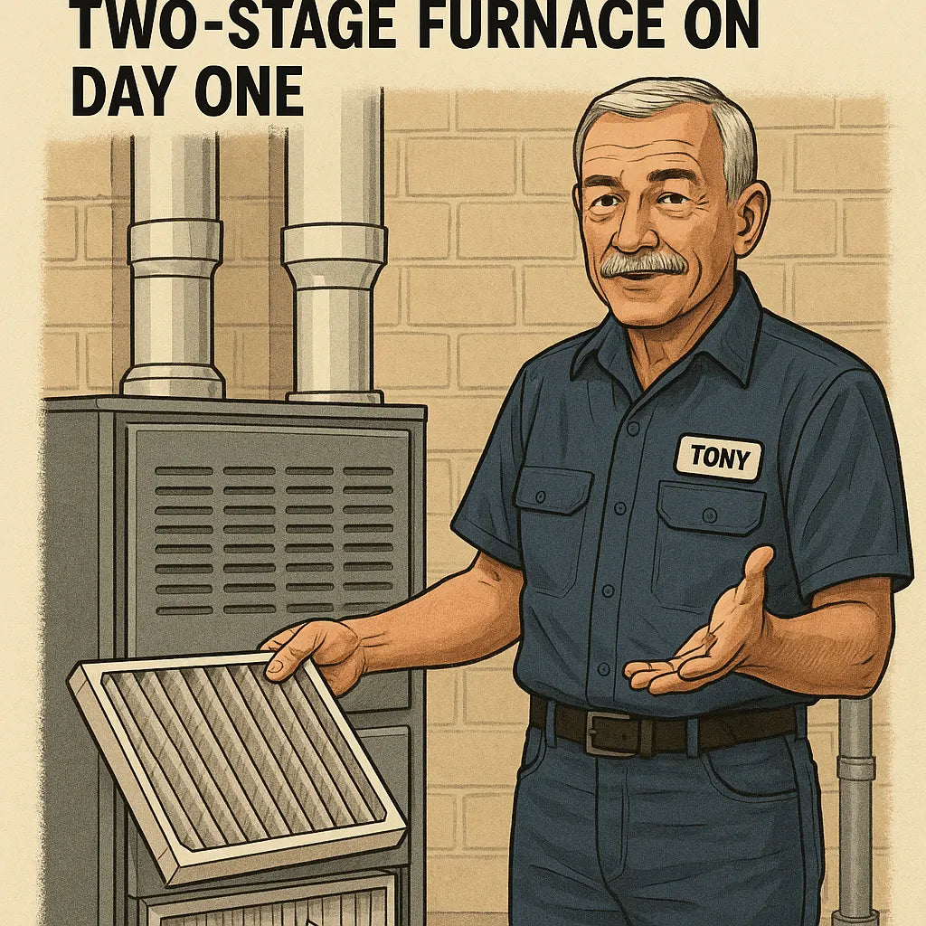 The Filter Rack Trap — Why 90% of Installers Starve a Two-Stage Furnace on Day One
