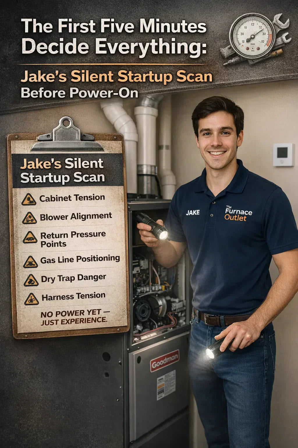 The First Five Minutes Decide Everything: Jake’s Silent Startup Scan Before Power-On