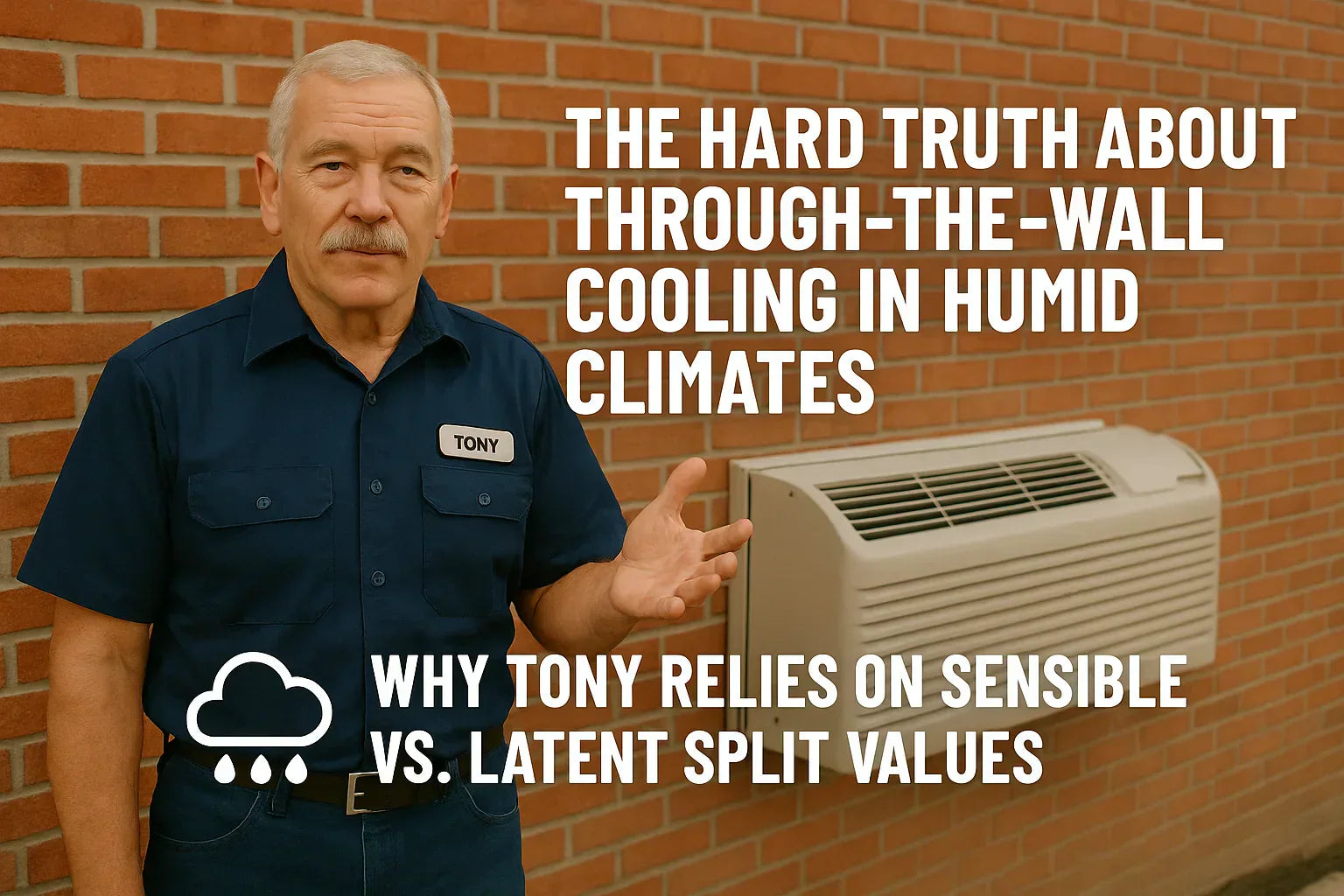 The Hard Truth About Through-the-Wall Cooling in Humid Climates - Why Tony Relies on Sensible vs. Latent Split Values When Installing PTACs