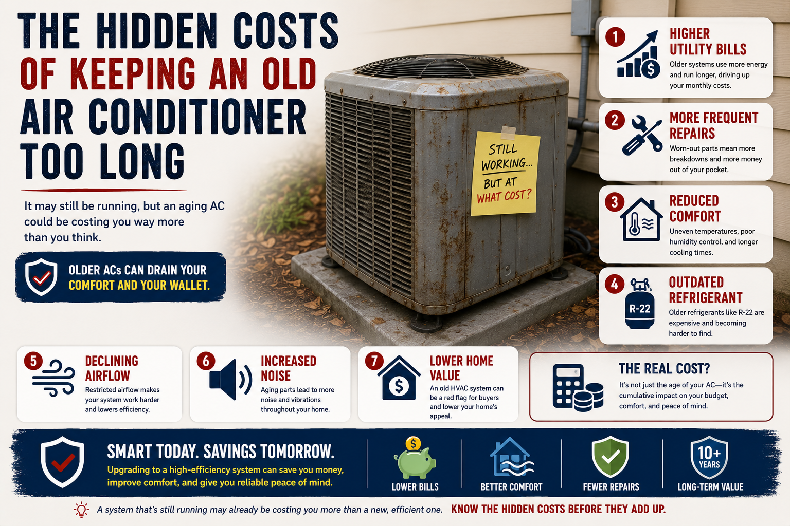 The Hidden Costs of Keeping an Old Air Conditioner Too Long